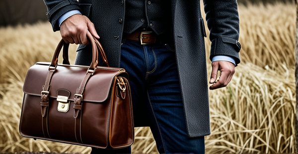 Sacs bandoulière pour homme : l'élégance intemporelle et artisanale